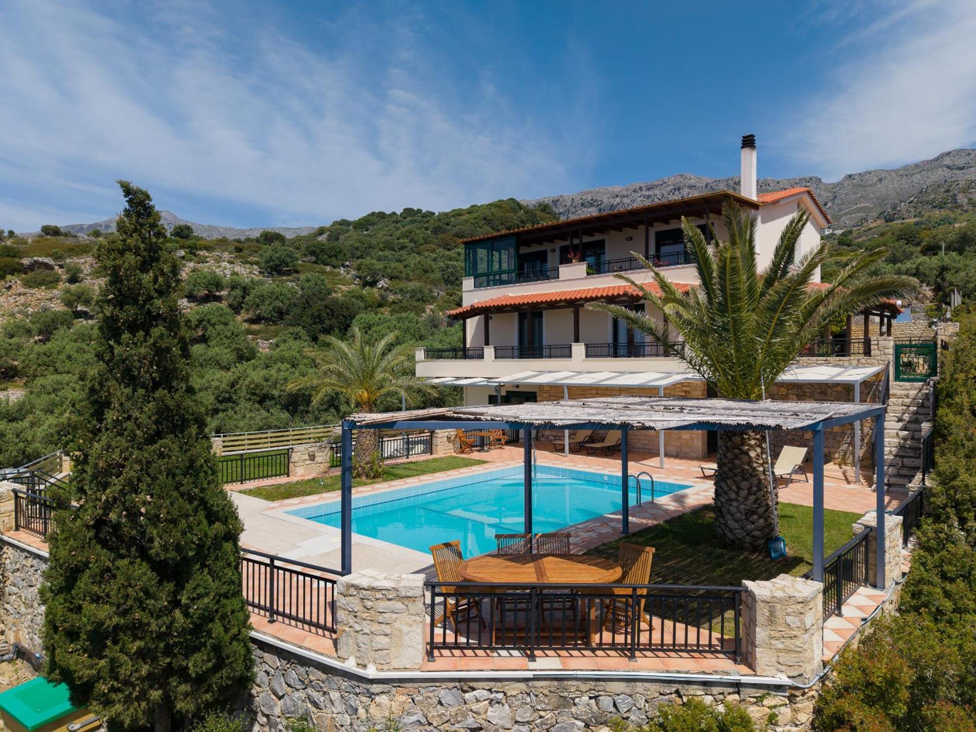 Souda Bay Loggia Villa Sellía Exterior foto
